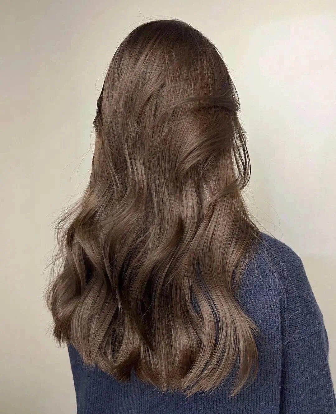 亚麻色发色 染发 混血发色#免漂发色