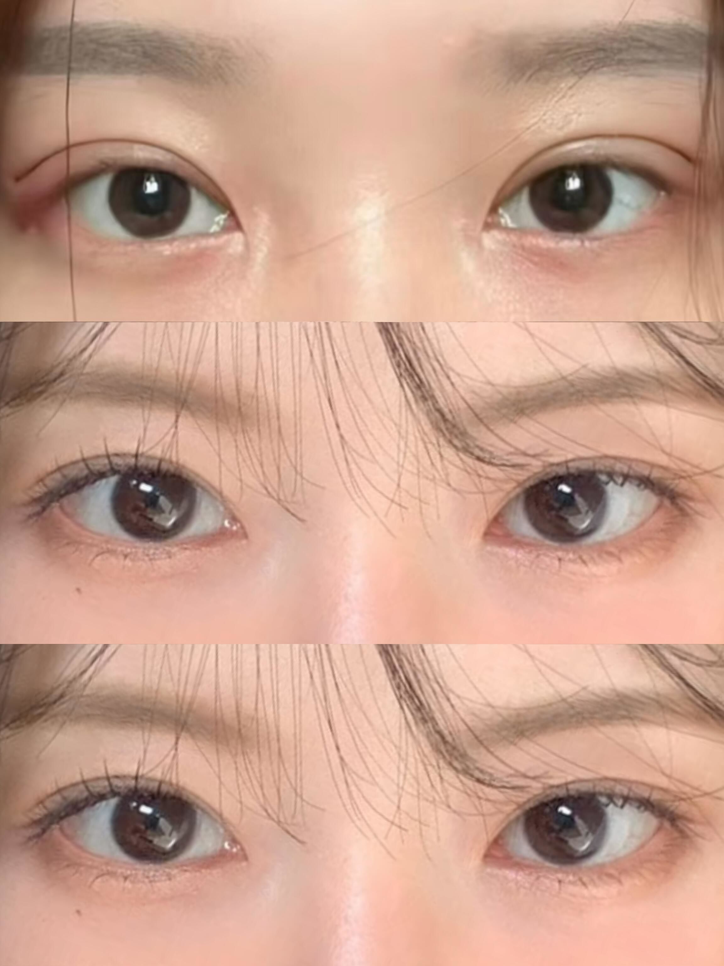 开扇 眼尾上扬