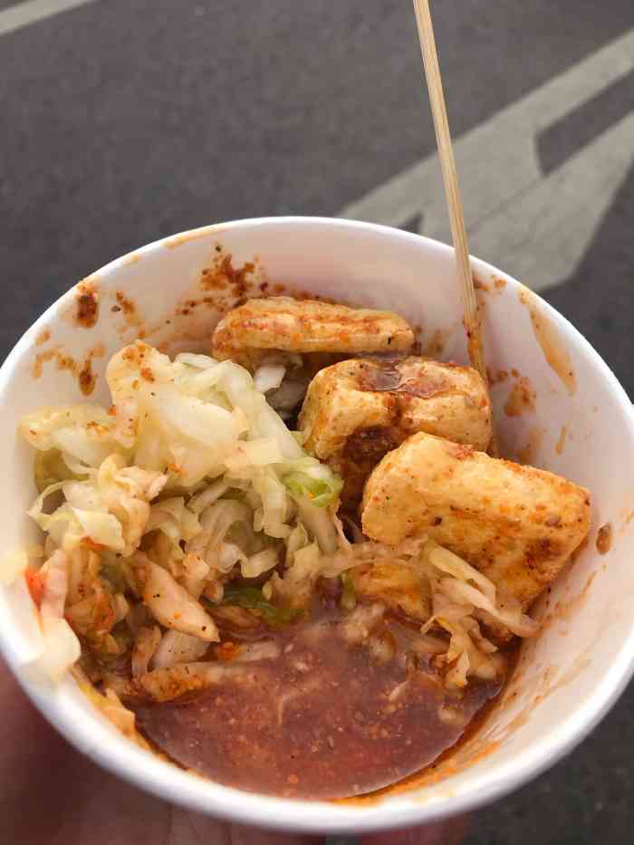 火龙田记臭豆腐(大连开发区店)-"949494第一次打半星,怀着小吃