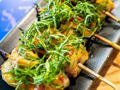 紫苏鸡腿肉-人间酒暖·Go blanc·烧鸟·深夜食堂(陆家嘴店)