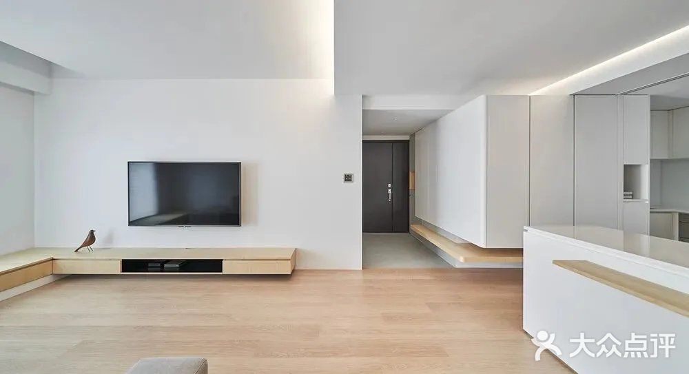 80㎡超强收纳，一家三口的极简之家