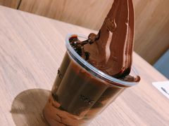 比利时巧克力圣代-肯德基(东直门来福士店)