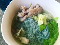 -蝶豆花蓝面条