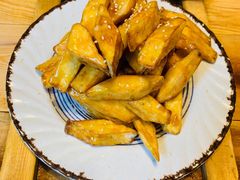 拔丝红薯-万里闯关东铁锅炖菜馆(高新旗舰店)