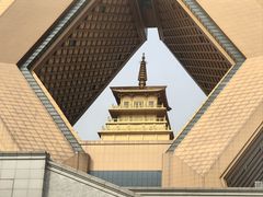 -法门文化景区-合十舍利塔