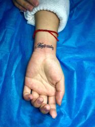 手腕-怪咖纹身刺青