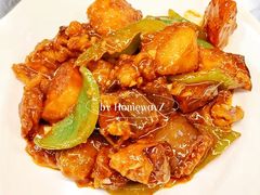 肉片地三鲜-财经大学学生公寓食堂