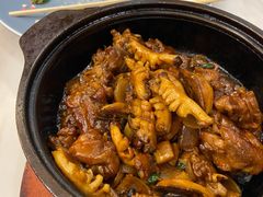 石锅鲍鱼葵花鸡-子霖南山鲜虾面(南山总店)