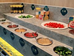 自助调料区-润园四季椰子鸡火锅(南山海岸城店)