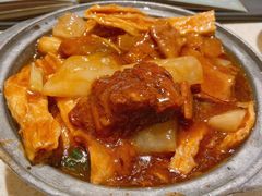 支竹萝卜牛腩煲-香港新发烧腊茶餐厅(书城店)