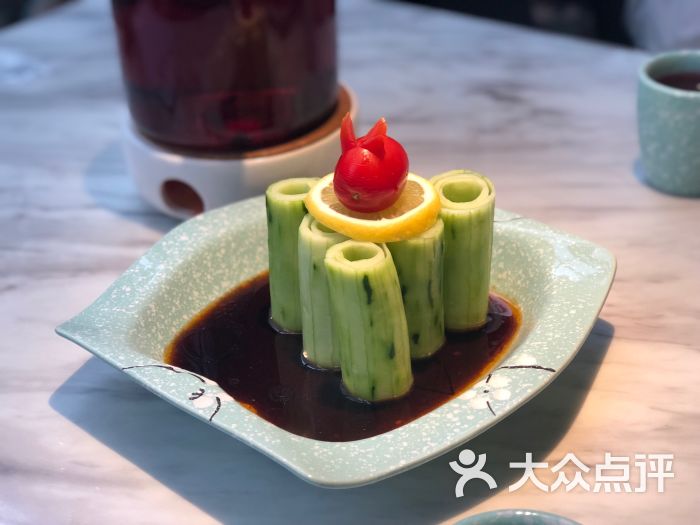 田塘里粤菜(长隆店)颜值青瓜卷图片 - 第1张