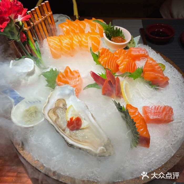 文三酒肆自助放题(新街口友谊广场店)秒懂三文鱼图片