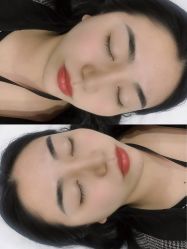 -西施无菌半永久纹绣眉眼影唇轻增发纹发际线