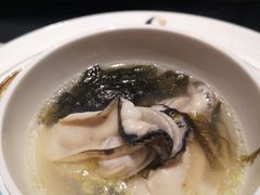 清鸡汤 堂灼南澳头水紫菜 生蚝-潮隐·东园现代潮菜