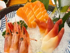 刺身三拼-坂吉屋·居酒屋深夜食堂(龙湖店)