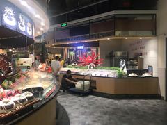 自助取餐区-环球约客烤涮自助(铜锣湾店)