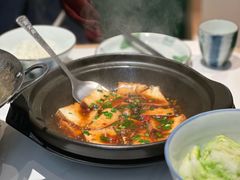 砂锅嫩豆腐-费大厨辣椒炒肉(悠唐购物中心店)