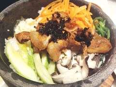 芝士五花肉拌饭-韩宫宴烤肉·料理(宝山万达店)