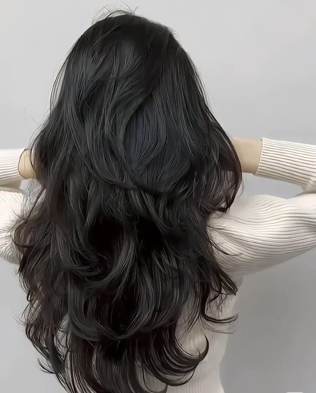 中长发烫发发型推荐 #附近哪里做头发好