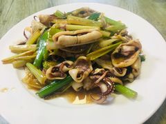 葱炒笔管-华春餐馆(鱼山路店)