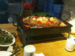 -后院烤吧·木炭烧烤·烤鱼·云贵川火锅(忻州古城店)