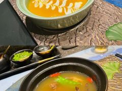 南瓜汤-一板铁板烧·隐秘一线江景花园餐厅(西湖左岸·天元店)