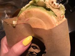 抹茶馅饼-薛新颖红豆饼(中式甜点山师店)