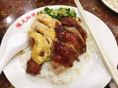烧鸭拼油鸡饭-陈光记烧腊店(罗保博士街店)
