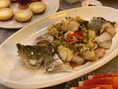 葱油焗桂花鲈-香云轩·顺德菜(香云纱园林酒店店)