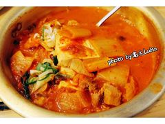 猪颈肉泡菜汤-金北顺大锅家(신사본점)