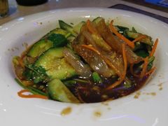 菜心拌蜇皮-船梆煮•蒸汽海鲜·炉火烤肉(五四广场店)