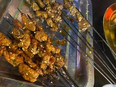 烤羊肉串-聚雅美食