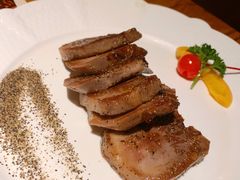 铁板厚切牛舌-藤原布二·八佰善会席料理(奥体店)
