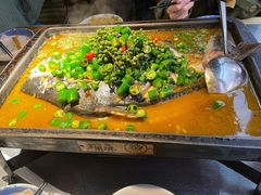 -探鱼·鲜青椒爽麻烤鱼(广州花都来又来店)