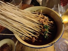-拈签一笑黄牛肉辣卤串串