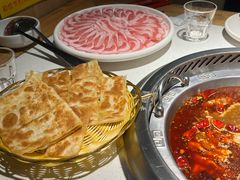 黄金榴莲飞饼-蜀留香火锅(西南角店)