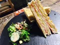 火腿芝士三明治-HIGH FIVE哈福手工汉堡(桂林路店)