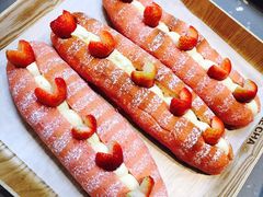 乳酪草莓包-LELECHA乐乐茶(上海五角场万达广场店)