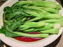 白灼菌菇菜心-新白鹿餐厅(金鹰新街口店)