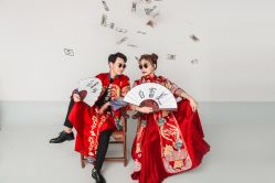 点击看大图 -巴黎春天婚纱摄影(临安店)