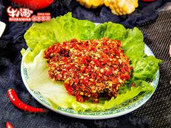 冒黄牛肉-牛八秒油泼冒菜(宽窄巷子店)