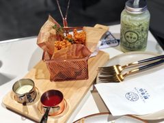 黄金盐酥鸡-野萃山·潮汕厚果汁(十亩地店)