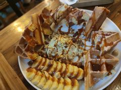 香蕉脆果仁华夫饼-西关84·History·Art·Cafe