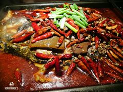 -探鱼·鲜青椒爽麻烤鱼(广州南沙万达广场店)