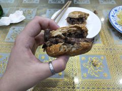 烧饼夹肉-清真·鸦儿李记·小馆(后海店)