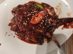 -草家酱蟹炭火烤肉店(珲春南路一店)