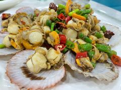 葱爆威海扇贝-郭姐·威海渔村(黄兴路店)