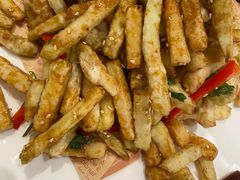 西域香妃茄子-西域盛宴烧烤新疆菜清真餐厅(古美店)
