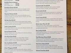 菜单-Fergburger(皇后镇店)