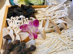 鲜菌类拼盘-渔小生蒸汽石锅鱼(印象城店)